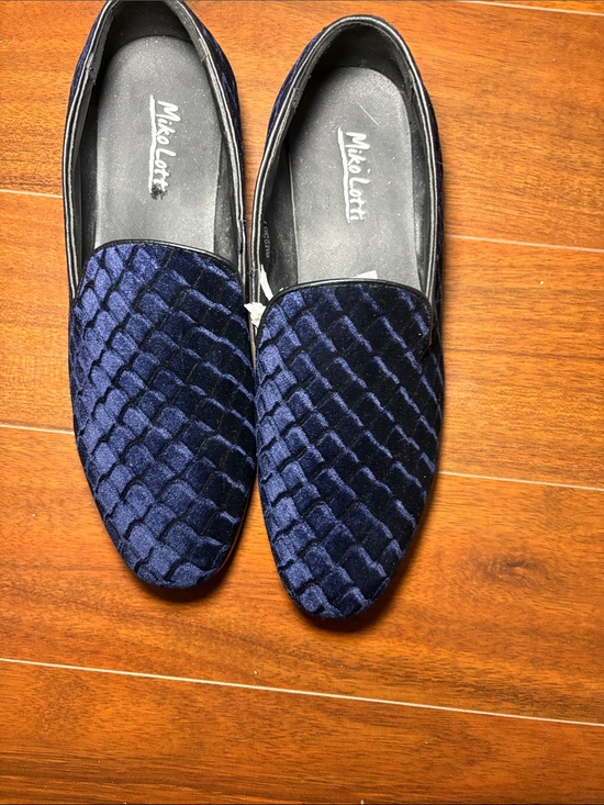 miko lotti Other - Navy Velvet Men's Slip-On Loafers